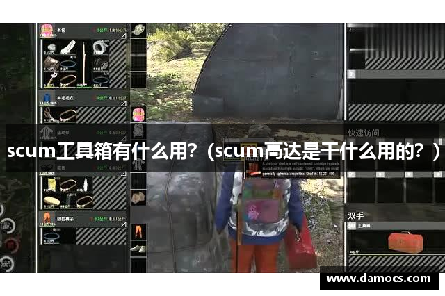 scum工具箱有什么用？(scum高达是干什么用的？)